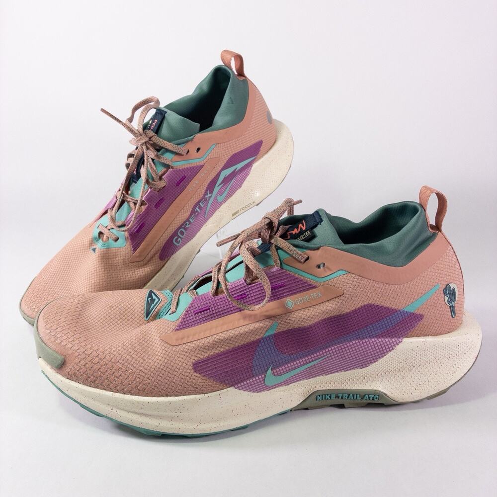 Nike Mens Sz 14 Pegasus Trail 5 GTX GORE-TEX Trail Shoes #FQ0908-600 Stardust
